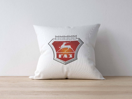 Подушка с логотипом  ГАЗ