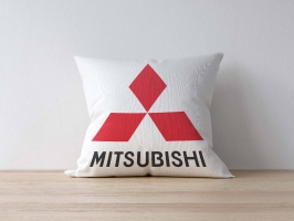 Подушка с логотипом MITSUBISHI