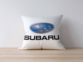 Подушка с логотипом SUBARU