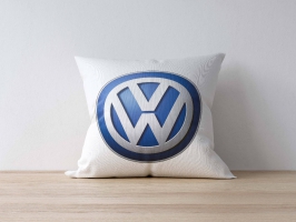 Подушка с логотипом Volkswagen