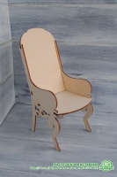 Кукольный стул из фанеры