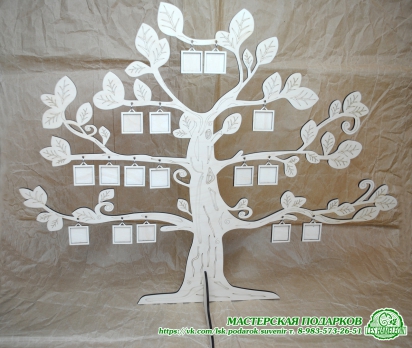 Фоторамка  "Семейное дерево" на подставке